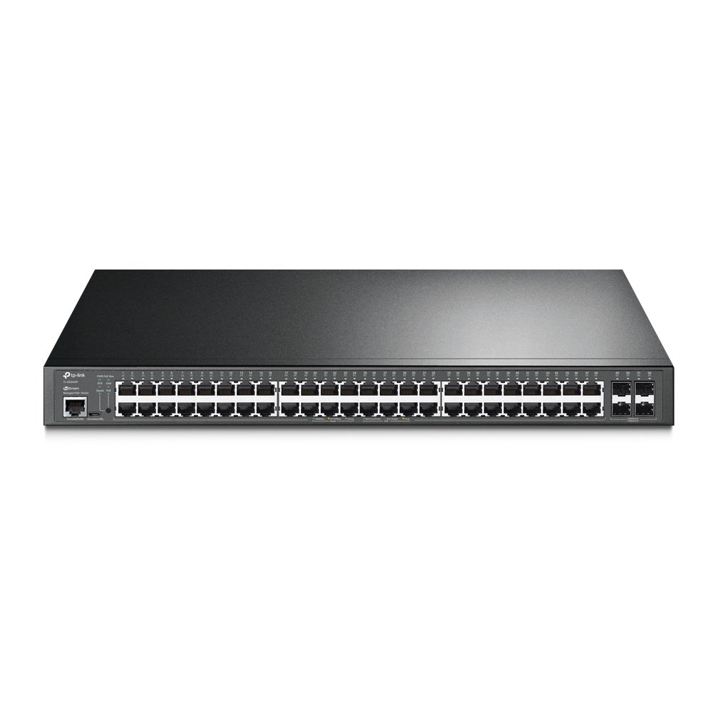 TP-Link JetStream 52-Port Gigabit L2+ Managed Switch with 48-Port PoE+ SG3452P