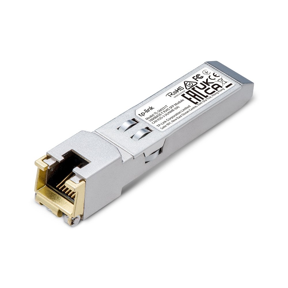 TP-Link 1000BASE-T RJ45 SFP Module SM331T