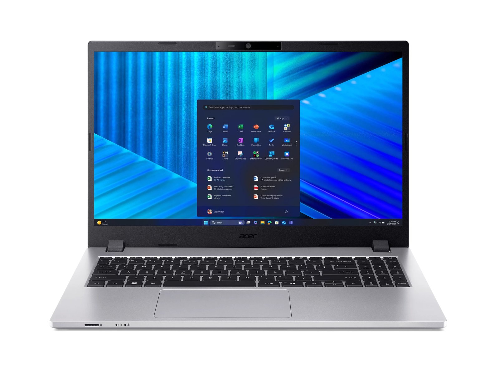Acer TravelMate P2 TMP215-55-G2-70V2 Intel Core Ultra 7 255U Laptop 39.6 cm (15.6") Full HD 16 GB NX.BNPAA.005