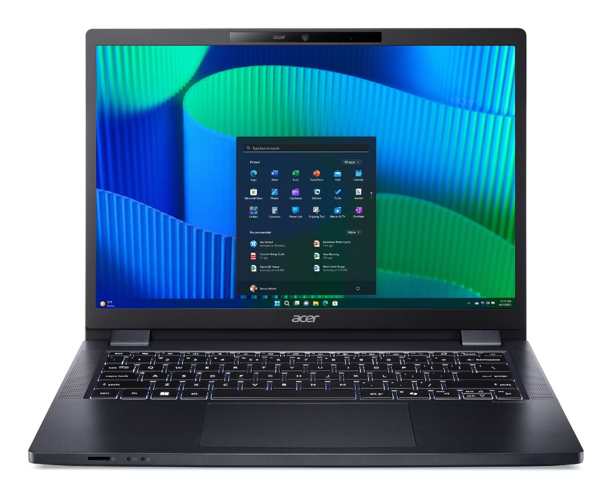 Acer TravelMate P4 TMP414-53-G2-54VK Intel Core 5 120U Laptop 35.6 cm (14") WUXGA 16 GB DDR5-SDRAM NX.B71AA.001