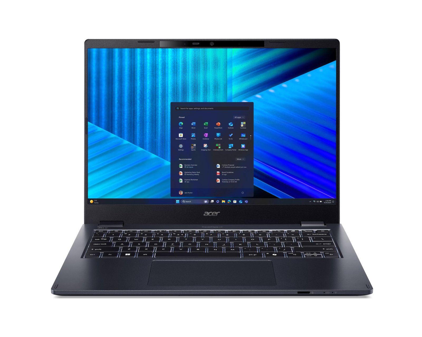 Acer TravelMate P4 TMP414-55-79LS Intel Core Ultra 7 225U Laptop 35.6 cm (14") WUXGA 16 GB NX.BNKAA.002