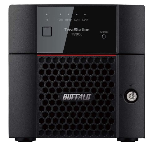 Buffalo Americas TeraStation TS3230DN NAS Desktop Alpine AL524 2 GB DDR4 8 TB HDD Black TS3230DN0802