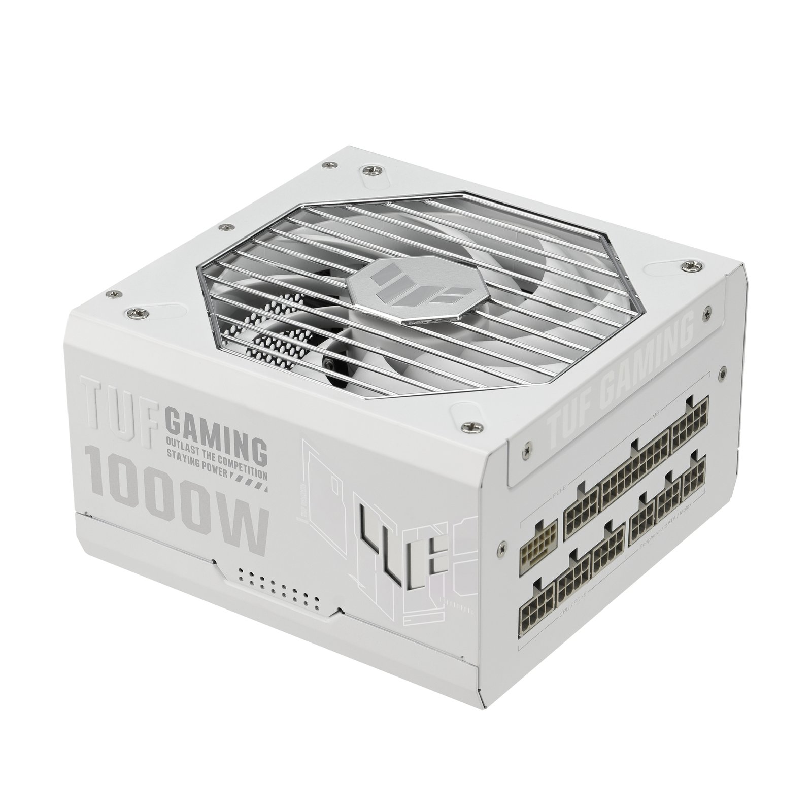 ASUS TUF Gaming 1000W Gold White Edition power supply unit 20+4 pin ATX TUF-GAMING-1000G-WHITE