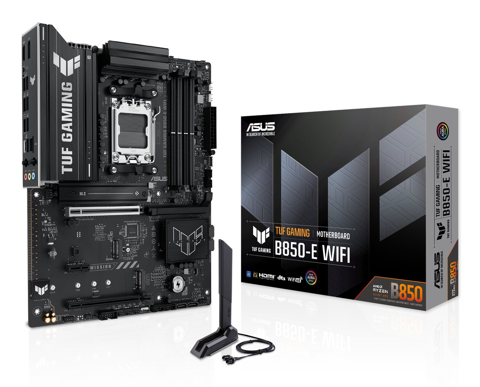 ASUS TUF GAMING B850-E WIFI AMD B850 Socket AM5 ATX