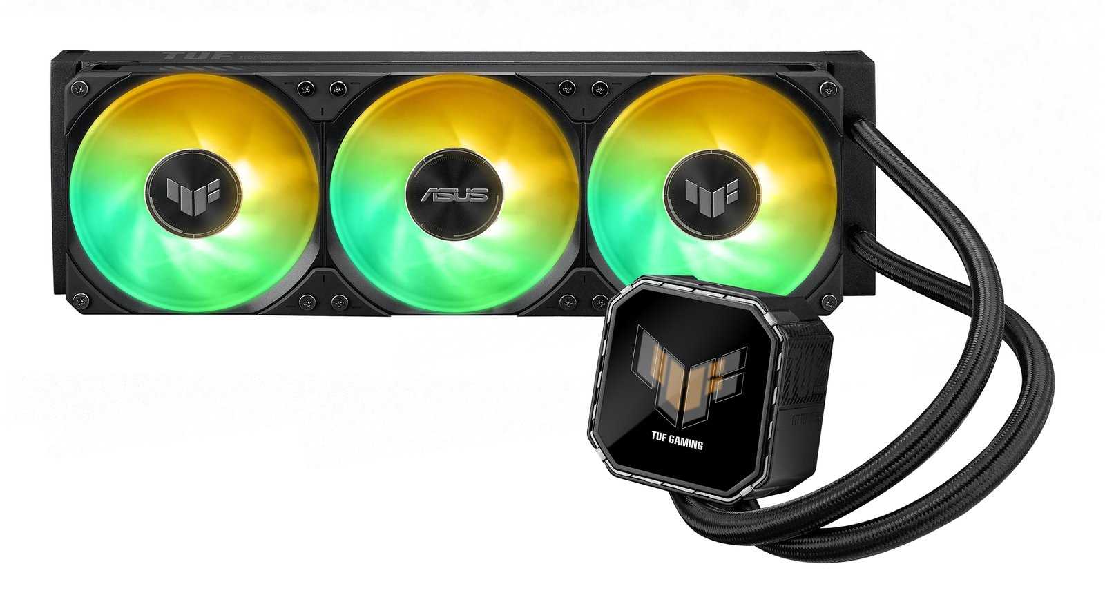 ASUS TUF Gaming LC III 360 ARGB LCD Processor All-in-one liquid cooler 12 cm Black 1 pc(s) TUFGAMINGLCIII360ARGBLCD