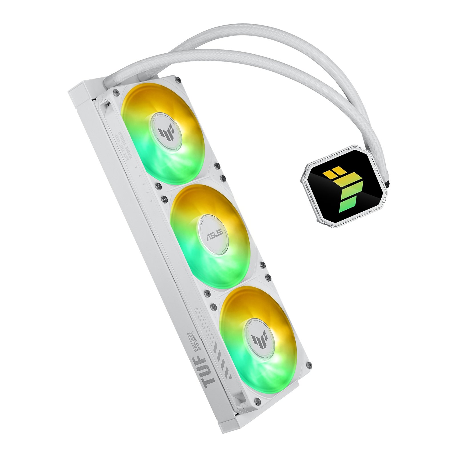 ASUS TUF Gaming LC III 360 ARGB White Edition Computer case All-in-one liquid cooler 12 cm TUFGAMINGLCIII360ARGBWHT