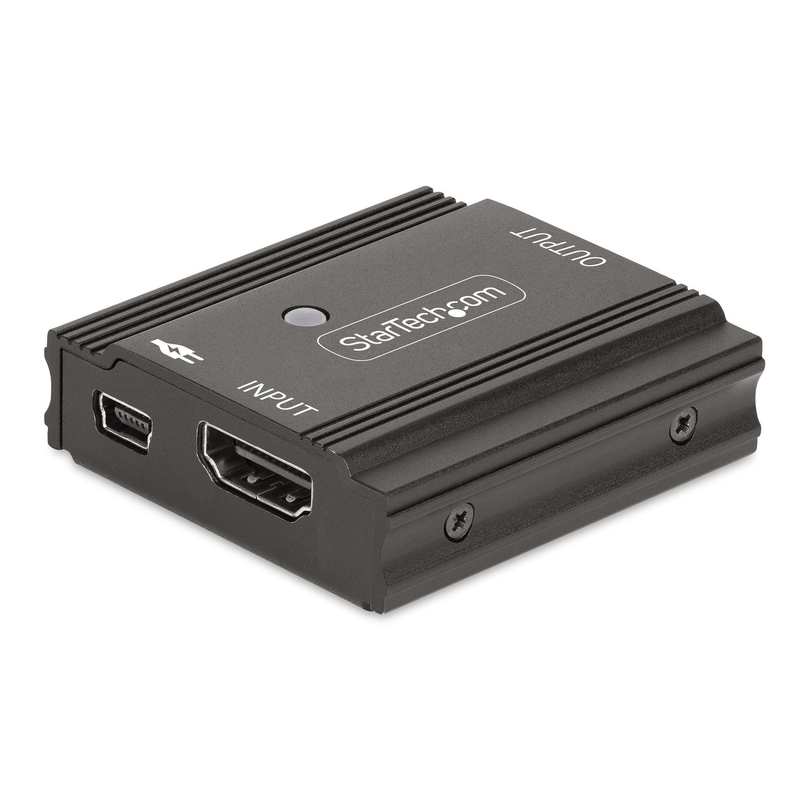 StarTech.com 33ft (10m) 8K 60Hz HDMI Signal Booster, Active 2.1 Inline Repeater and Video Amplifier 33FT-8K-HDMI-BOOSTER