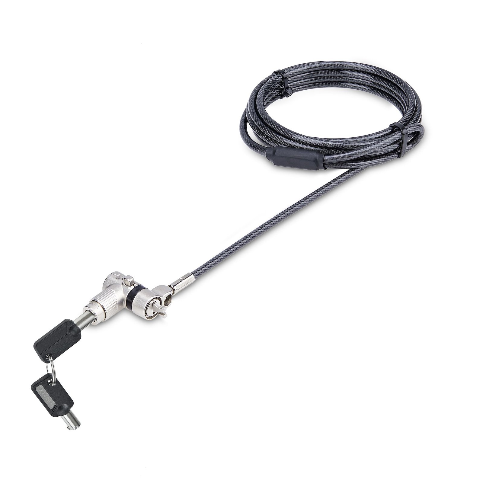 StarTech.com Universal Laptop Lock 6.6ft (2m), Security Cable For Notebooks Compatible With Noble UNIVK-LAPTOP-LOCK
