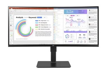 LG 34BQ77QE-B computer monitor 86.4 cm (34") 3440 x 1440 pixels UltraWide Quad HD LED Black