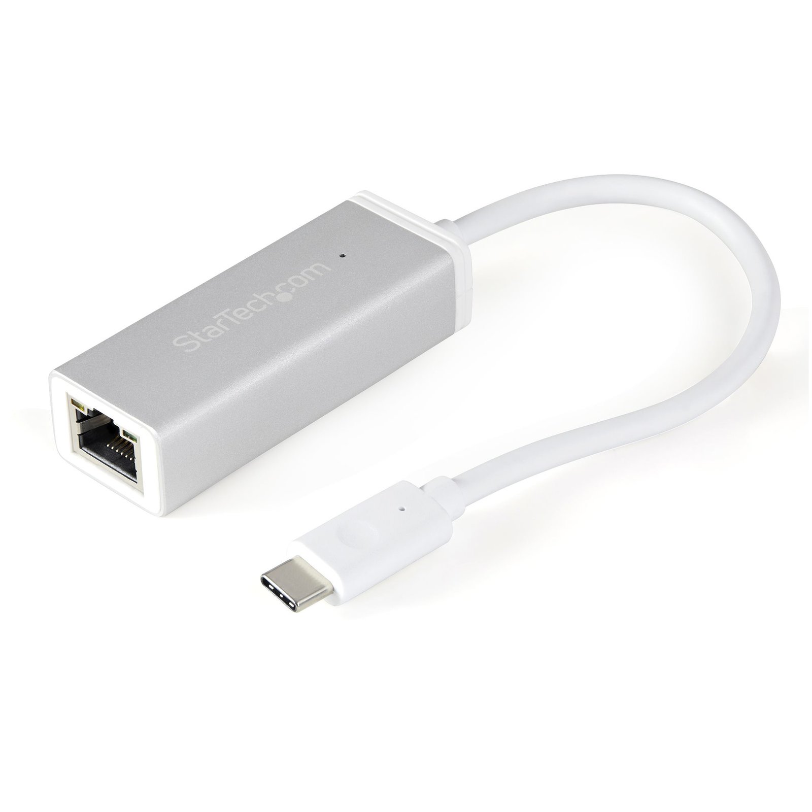 StarTech.com USB-C to Gigabit Ethernet Adapter, Aluminum, Thunderbolt 3 / 4 Compatible, USB Type C US1GC30A