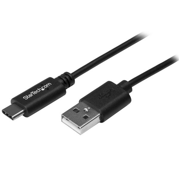 StarTech.com 1.6ft (50cm) USB-A to USB-C Charging Cable, Charge & Sync, 3A, USB 2.0 - Cord USB2AC50CM
