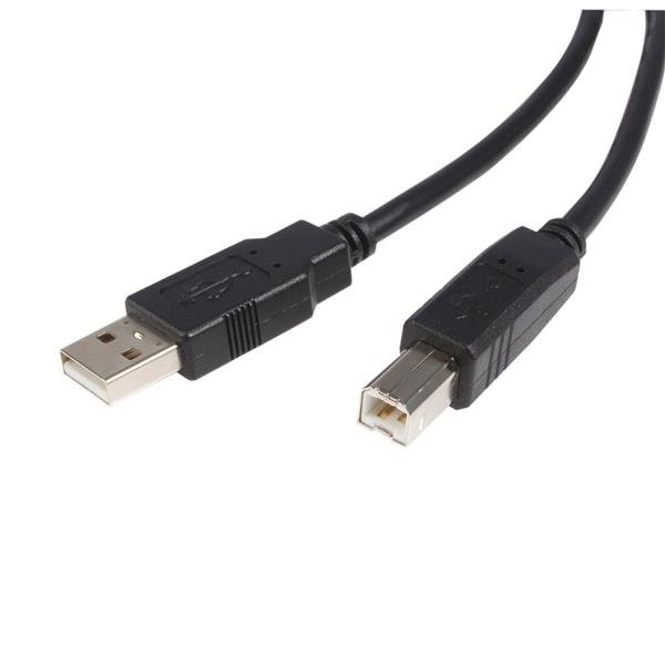 StarTech.com 1 ft USB 2.0 A to B Cable - M/M USB2HAB1
