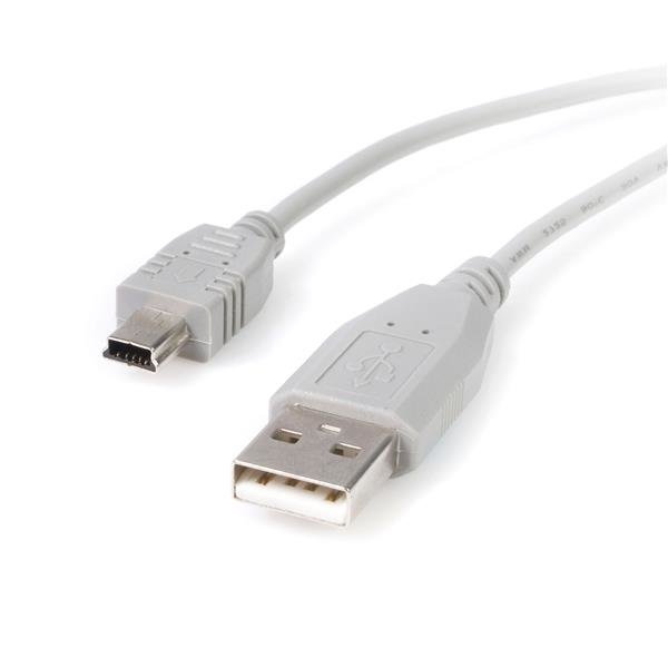 StarTech.com 1 ft Mini USB 2.0 Cable - A to B - M/M USB2HABM1
