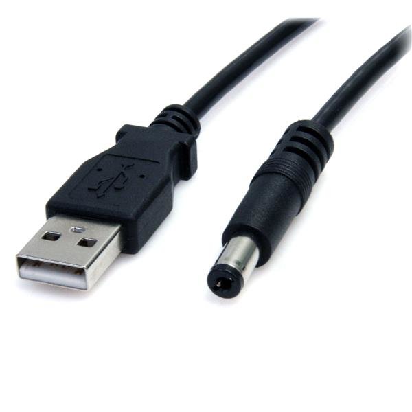StarTech.com USB to 5.5mm Power Cable - Type M Barrel - 3 ft USB2TYPEM