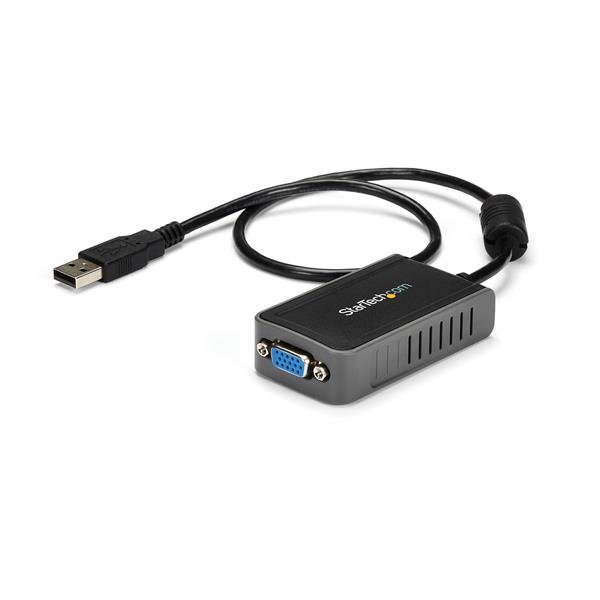 StarTech.com USB 2.0 to VGA Adapter, Monitor Converter for Windows, 1440x900 (no support USB2VGAE2
