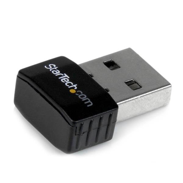 StarTech.com USB 2.0 300 Mbps Mini Wireless-N Network Adapter - 802.11n 2T2R WiFi USB300WN2X2C