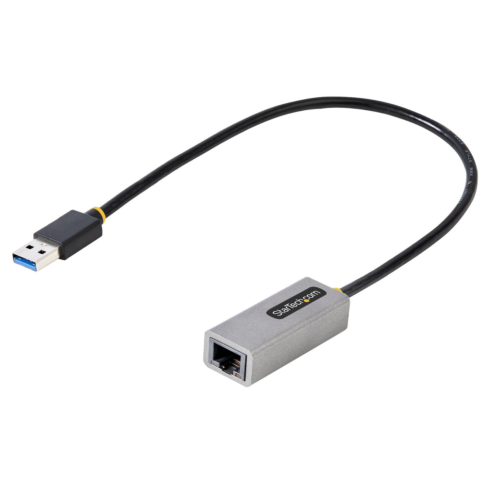 StarTech.com USB 3.0 to Gigabit Ethernet Network Adapter, 10/100/1000 Mbps, RJ45, LAN (GbE), 11in USB31000S2