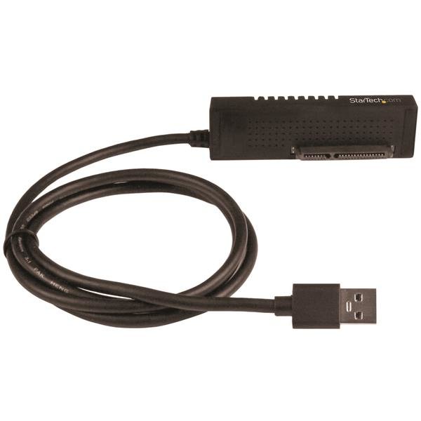 StarTech.com SATA to USB Cable, 10Gbps 2.5in and 3.5in I II III Hard Drive Adapter, External USB312SAT3
