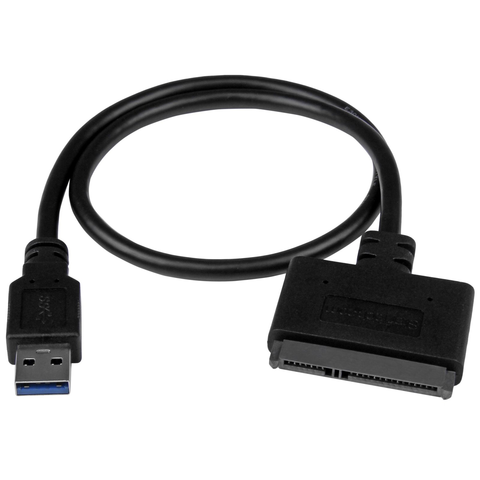 StarTech.com SATA to USB Cable, 10Gbps 2.5in I II III Hard Drive Adapter, External Converter for USB312SAT3CB