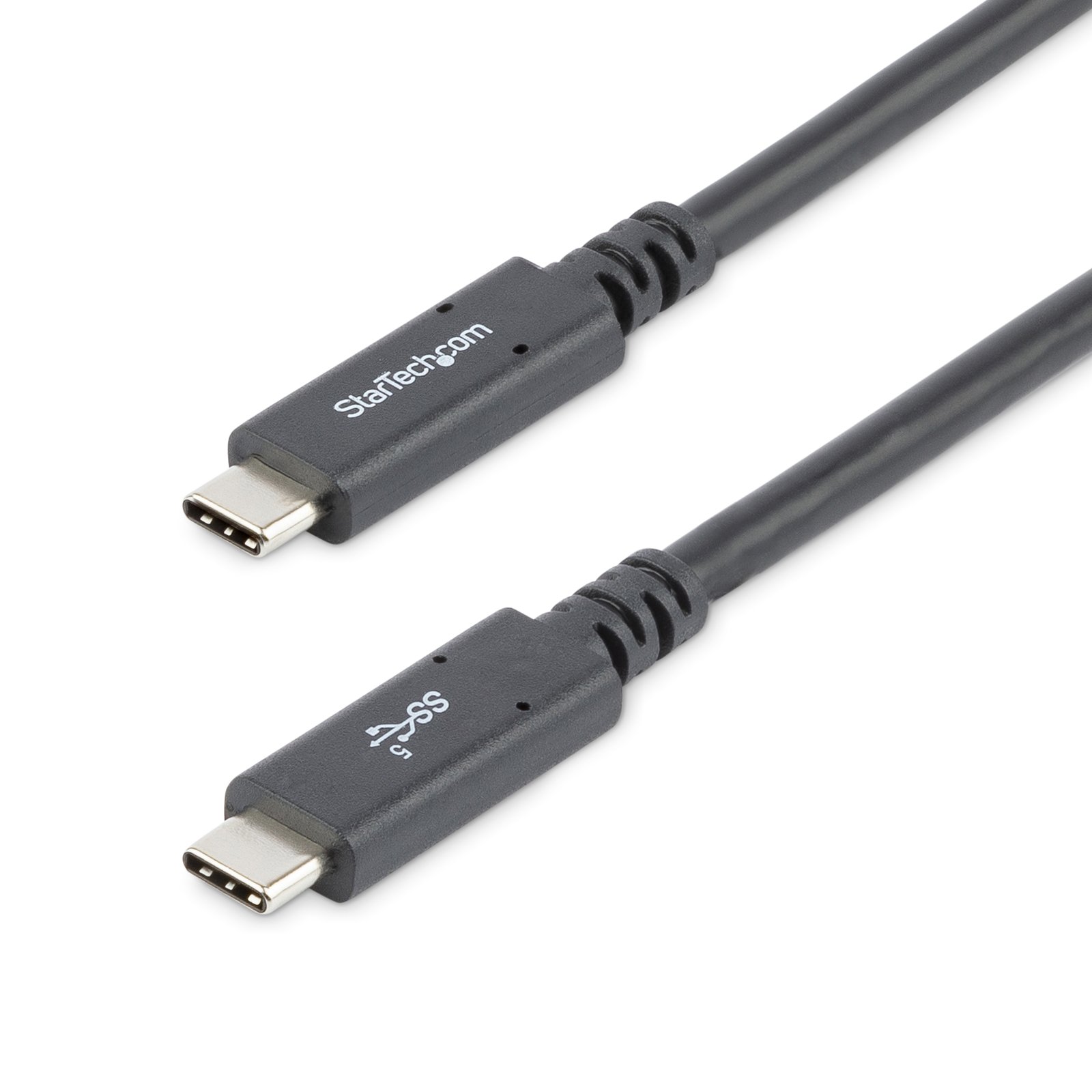 StarTech.com 6ft (1.8m) USB-C Cable, USB 5Gbps, 100W (5A) Power Delivery, Certified Works with USB315C5C6