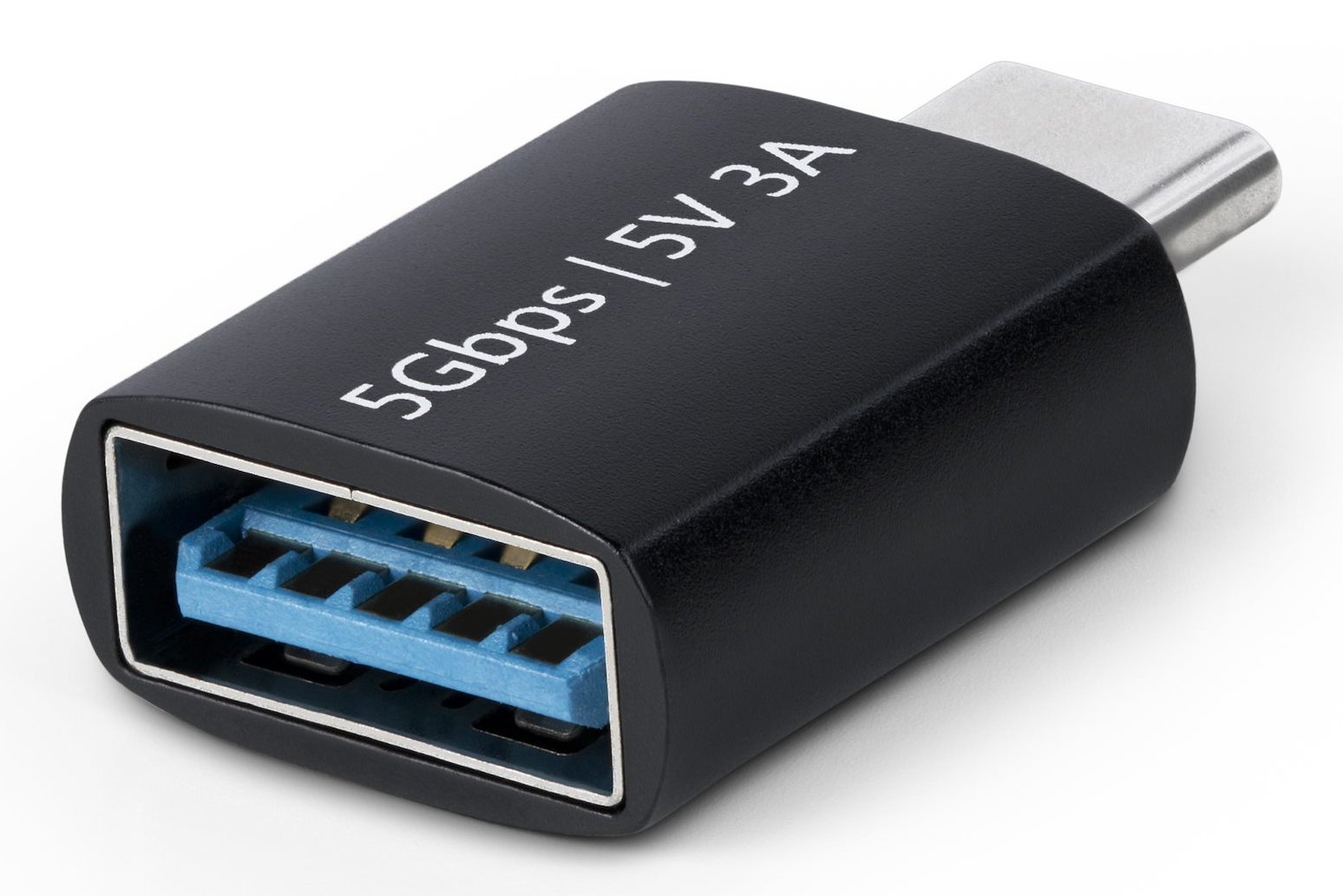 StarTech.com USB-C to USB-A Adapter, USB 5Gbps, 3A, Male Female Converter, Durable Metal Housing - USB31CAADGCP