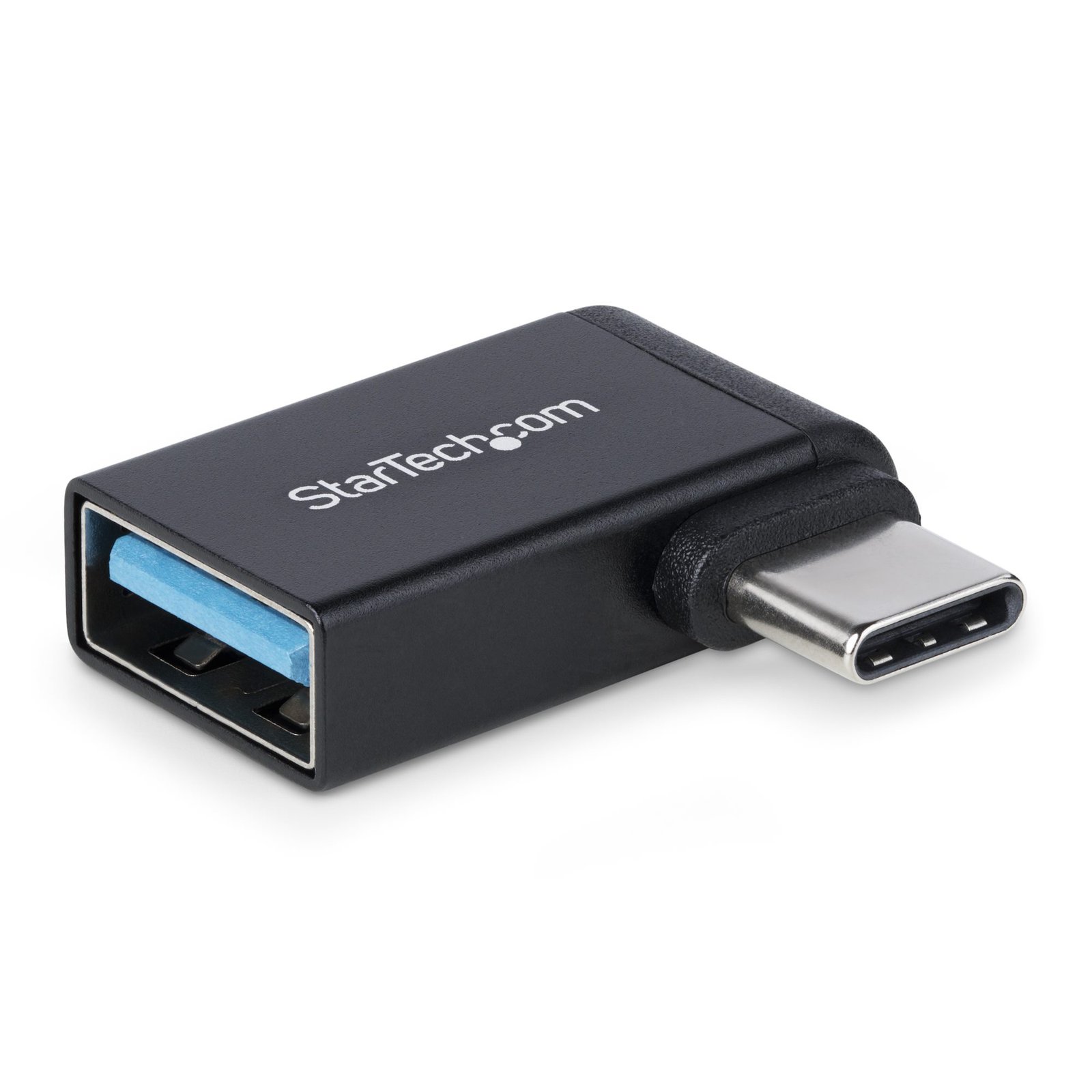 StarTech.com USB-C to USB-A Adapter, Right-Angled, USB 5Gbps, 3A, Male Female Converter, Durable USB31CAADGCPRA