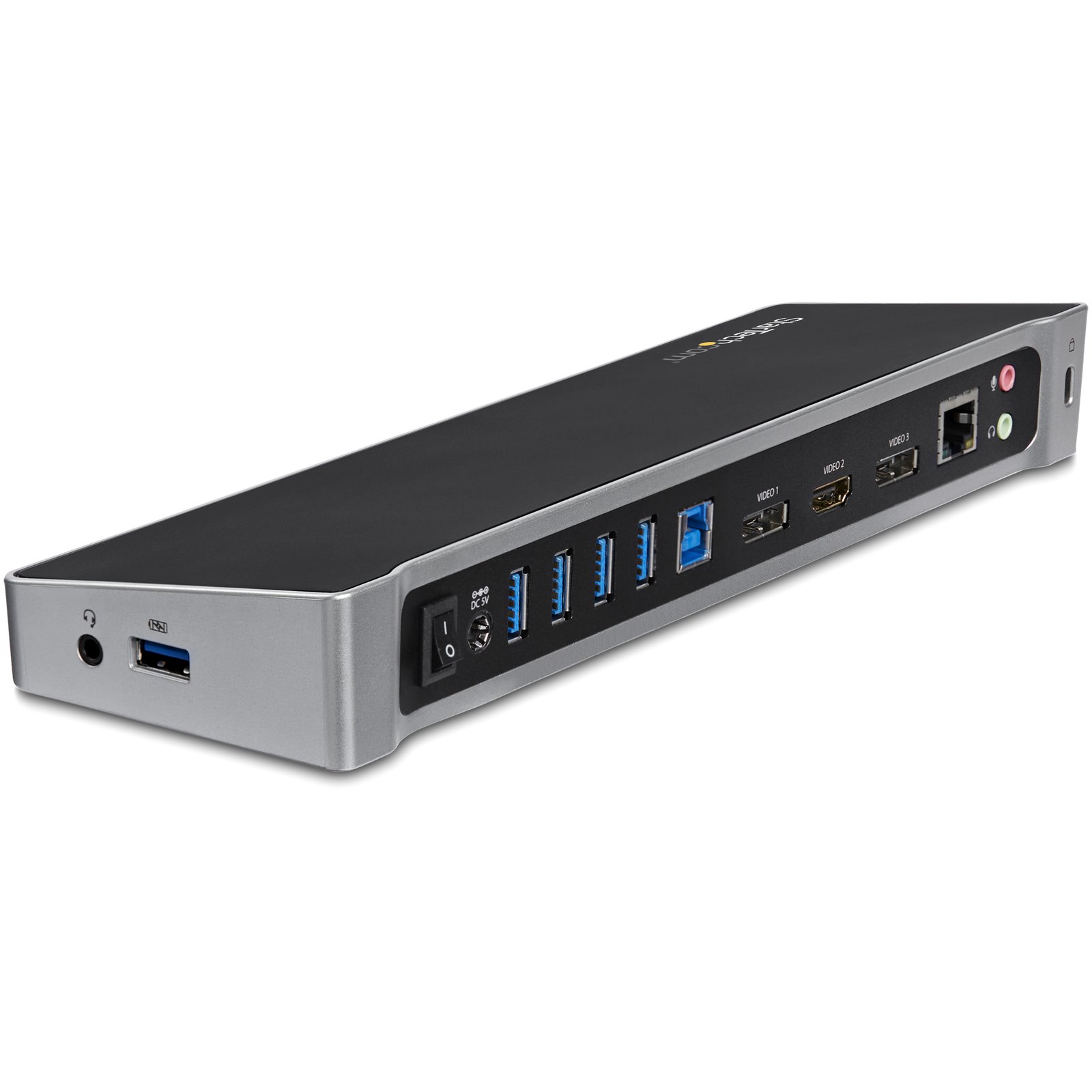 StarTech.com Triple-Monitor USB 3.0 Docking Station - 1x HDMI - 2x DisplayPort USB3DOCKH2DP