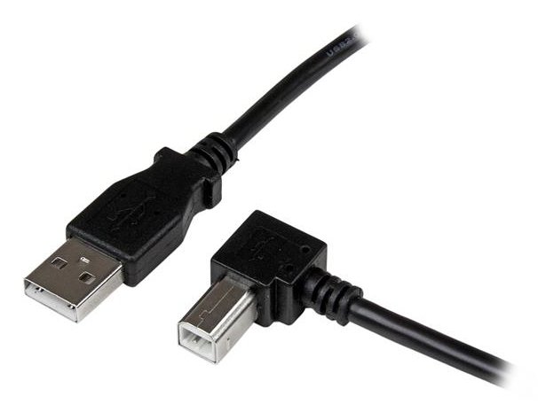 StarTech.com 1m USB 2.0 A to Right Angle B Cable - M/M USBAB1MR