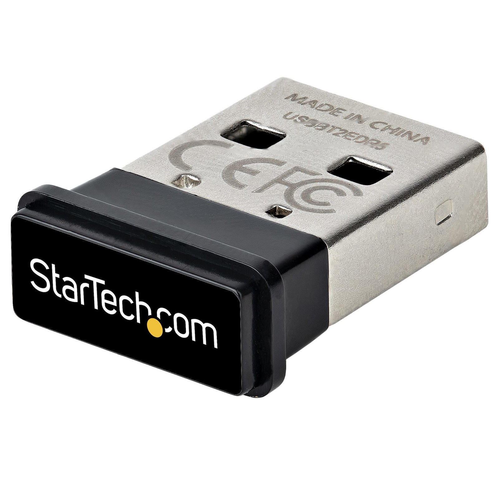 StarTech.com USB Bluetooth 5.0 Adapter, Dongle for PC/Computer/Laptop/Keyboard/Mouse, BT Headsets, USBA-BLUETOOTH-V5-C2