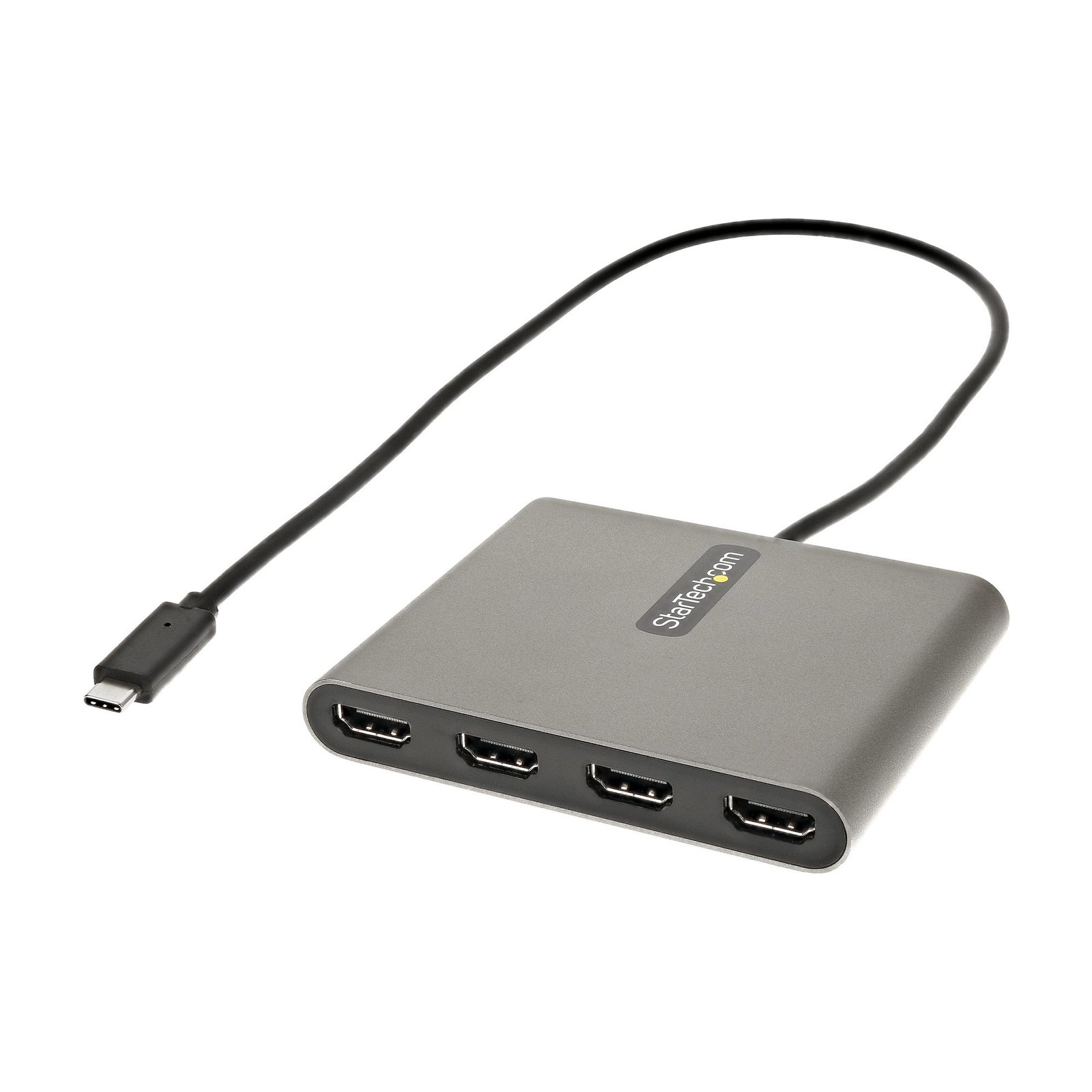 StarTech.com USB C to Quad HDMI Adapter, USB-C 4x Monitor Converter for Windows (no support USBC2HD4