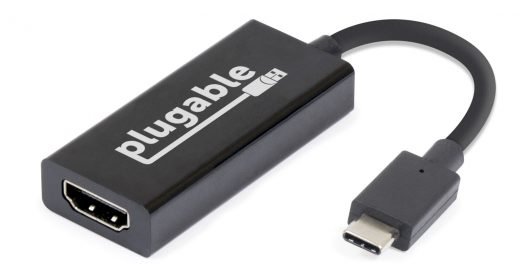 Plugable Technologies USB C to HDMI 2.0 Adapter Compatible with 2018 iPad Pro, MacBook Air, Dell USBC-HDMI