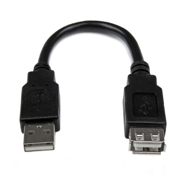 StarTech.com 6in USB 2.0 Extension Adapter Cable A to - M/F USBEXTAA6IN