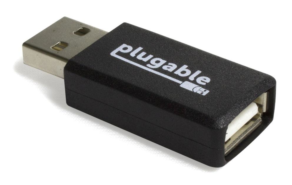 Plugable Technologies USB Data Blocker, Protect Against Juice Jacking at Public Ports, Defend USB-MC1