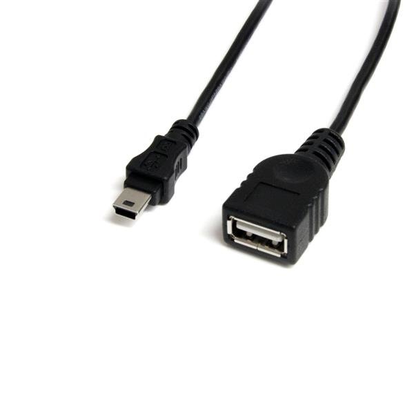 StarTech.com 1 ft Mini USB 2.0 Cable - A to B F/M USBMUSBFM1