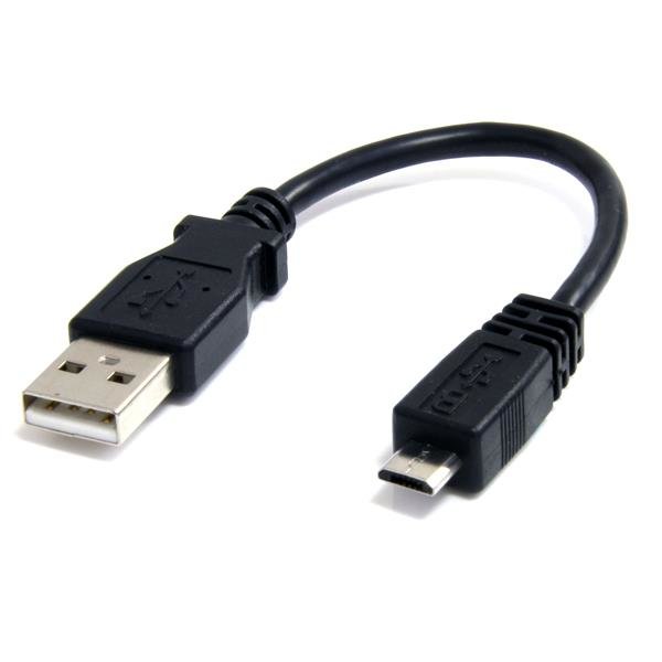 StarTech.com 6in Micro USB Cable - A to B UUSBHAUB6IN