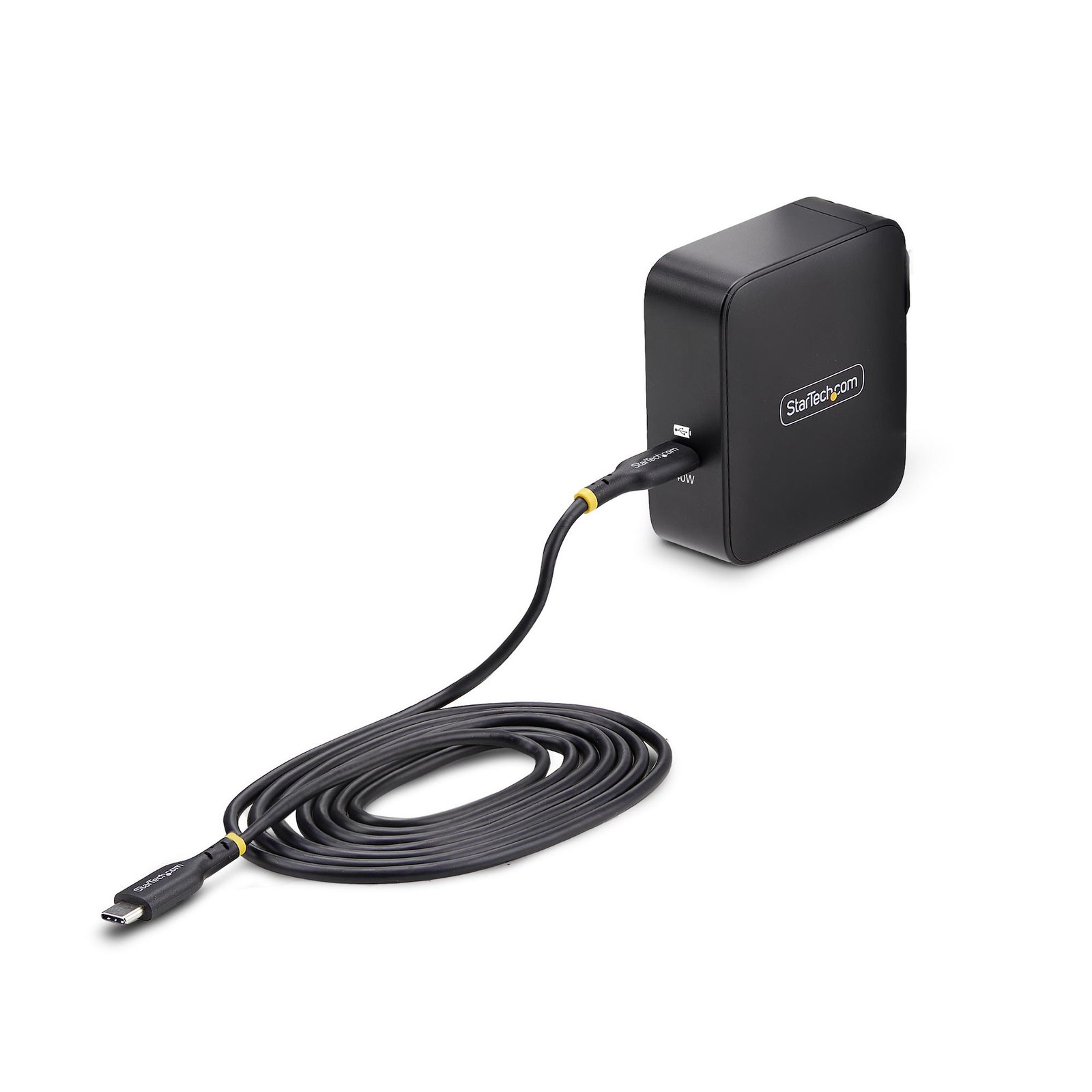 StarTech.com 140W USB-C Wall Charger, USB-IF Certified, Single PD 3.1 Portable GaN Charging, Power 1014GCN-WALL-CHARGER