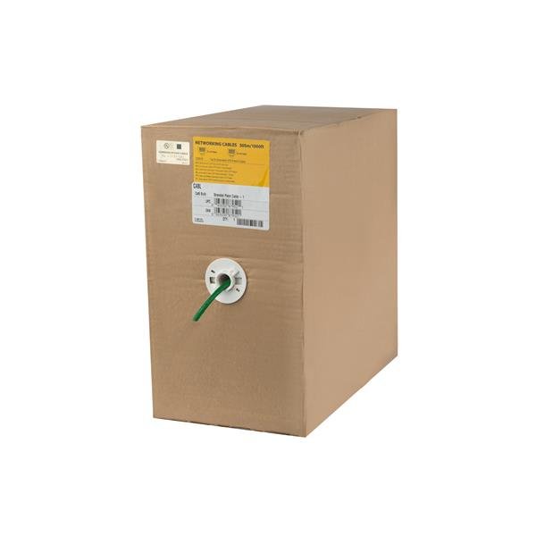 StarTech.com Bulk Cat6 Ethernet Cable - 1000 ft. - Stranded - CM-Rated for In-Wall Use - Green WIRC6PATGNRL