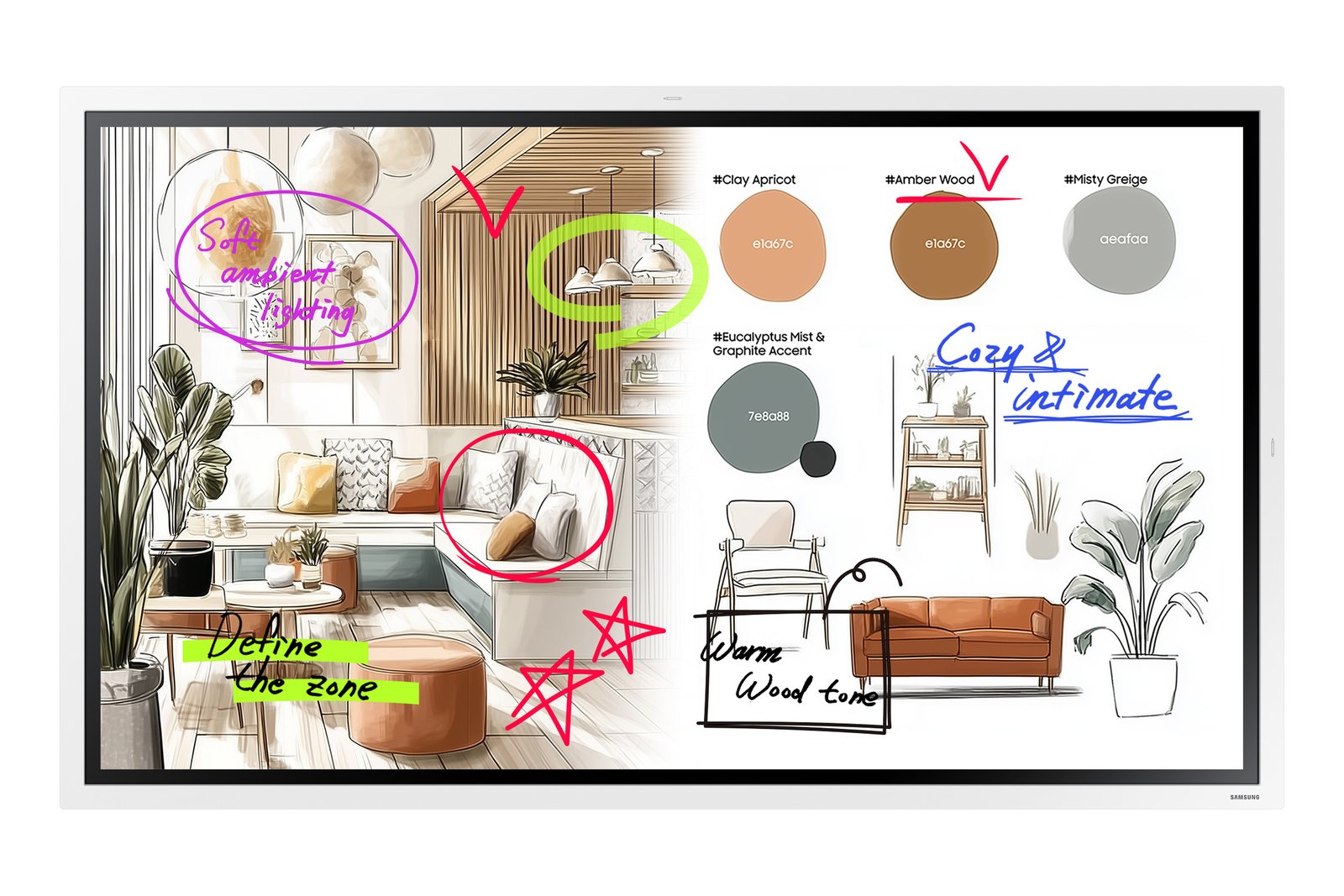 Samsung The Flip 55 Inch WMFX WM55FX