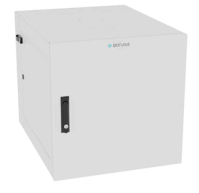 Vertiv VR Rack GL24WMCMS-W-SH-00-CM cabinet 12U Wall mounted White