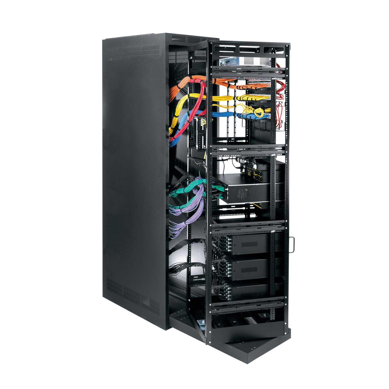 Middle Atlantic WR Series Roll Out Racks in Steel Enclosure - WR-37-32
