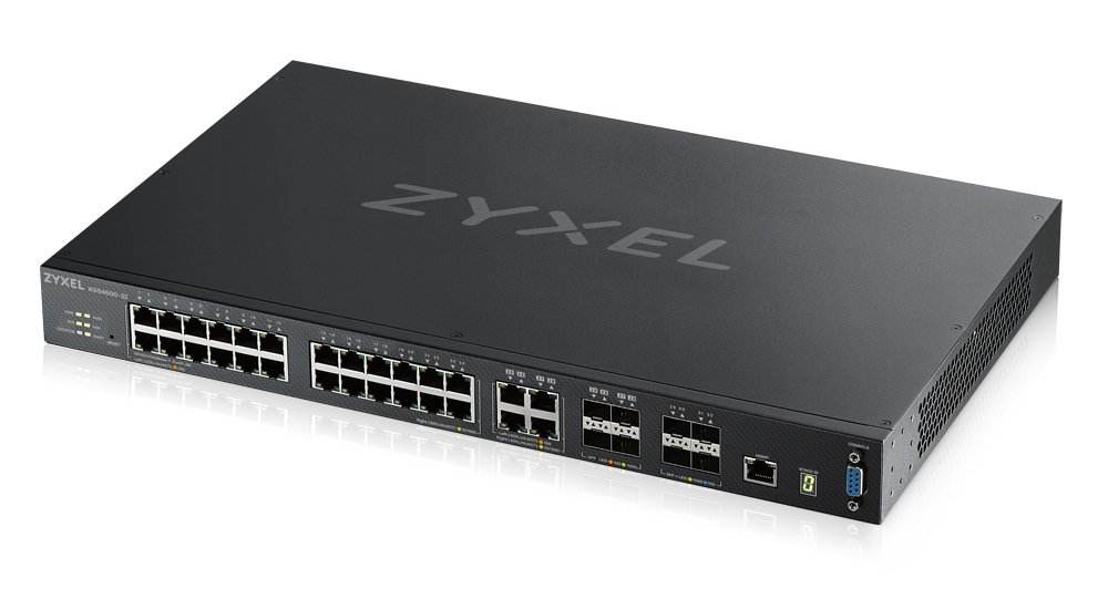 ZyXEL Communications XGS4600-32 Managed L3 Gigabit Ethernet (10/100/1000) Black