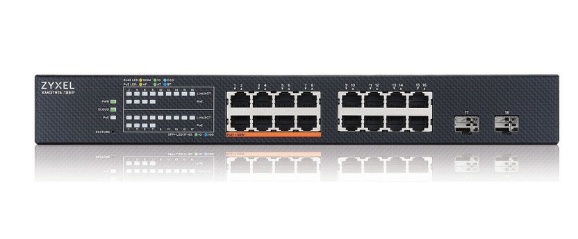 ZyXEL Communications XMG1915-18EP Managed L2 2.5G Ethernet (100/1000/2500) Power over (PoE)