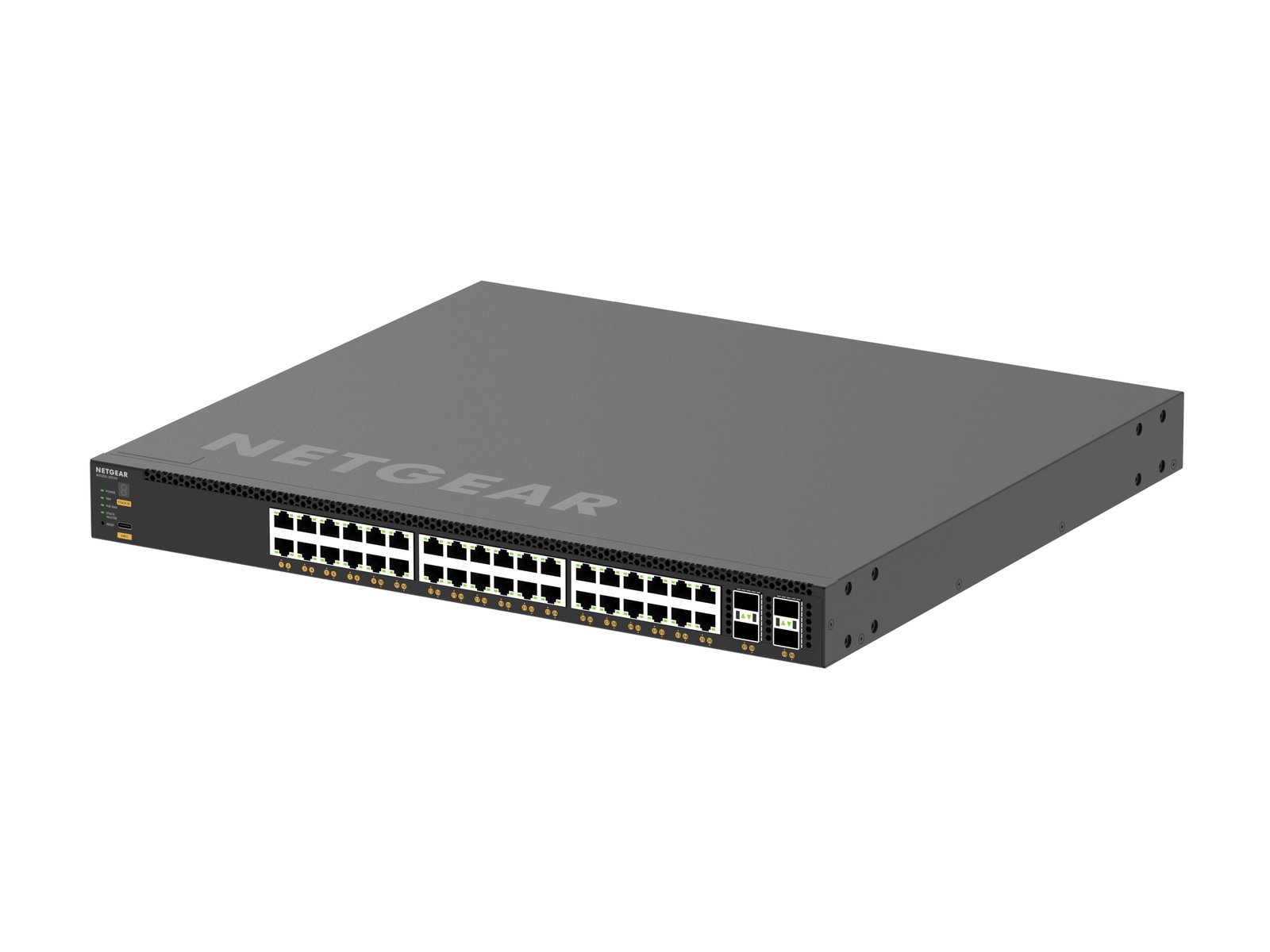 NETGEAR XSM4340CV Managed L3 10G Ethernet (100/1000/10000) Power over (PoE) 1U Black XSM4340CV-100NES