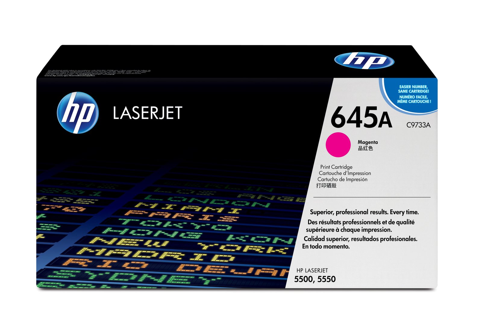 HP INC. 645A Magenta Original LaserJet Toner Cartridge HPI-C9733A