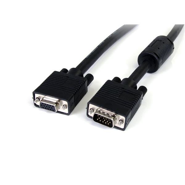 StarTech.com 15 ft Coax VGA Monitor Extension Cable - HD15 M/F STA-MXT105HQ