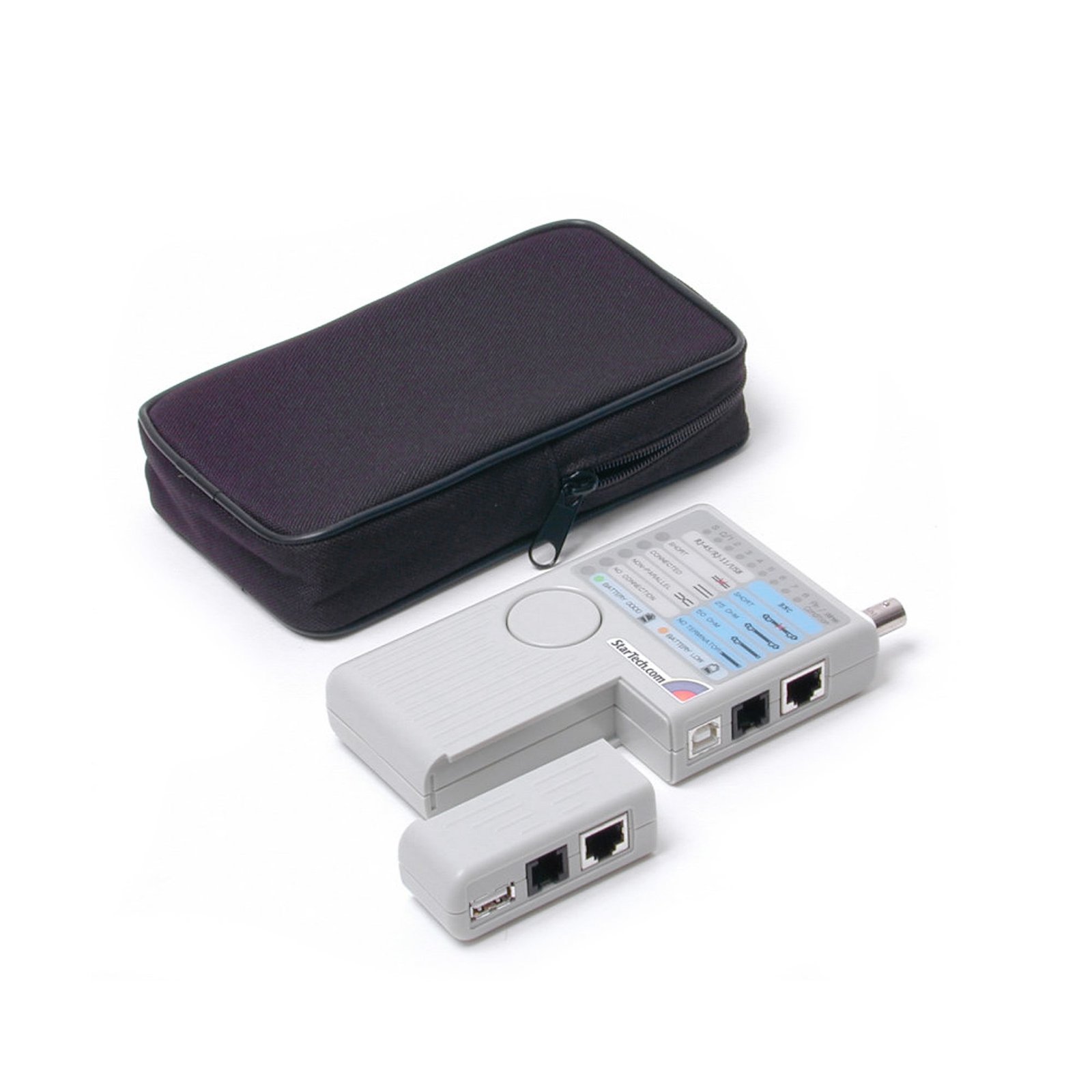 StarTech.com Professional Multi Function RJ45 RJ11 USB and BNC Cable Tester - TAA STA-REMOTETEST