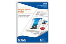 EPSON PRINT Bright White Paper 8.5" x 11" 500s printing Letter (215.9x279.4 mm) 500 sheets EPS-S041586