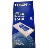 EPSON PRINT Singlepack Light Cyan T504011 EPS-T504011