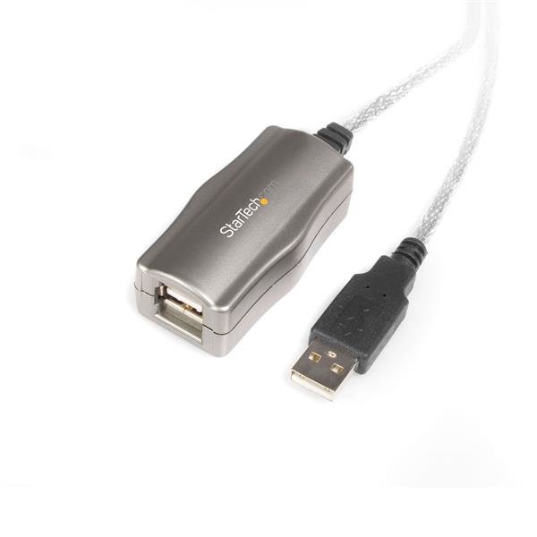 StarTech.com 15 ft USB 2.0 Active Extension Cable - M/F STA-USB2FAAEXT15