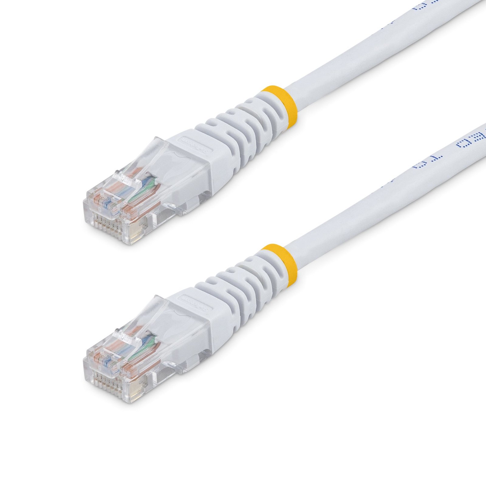 StarTech.com Cat5e Patch Cable with Molded RJ45 Connectors - 10 ft. - White STA-M45PATCH10WH